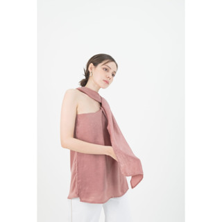 QueenCows เสื้อให้นม Fayre One Shoulder (Coral)