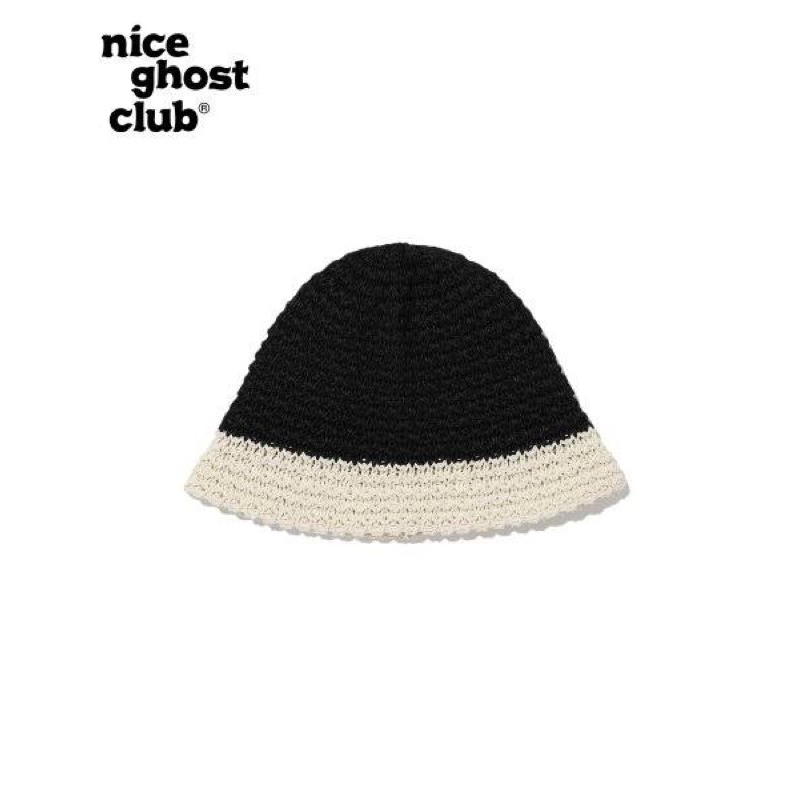 (พร้อมส่ง) แท้🇰🇷💯 หมวกไหมพรม Nice ghost club : SUMMER KNIT HAT