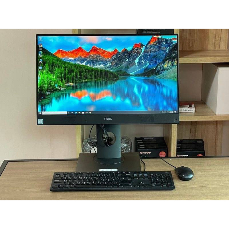 DELL OPTIPLEX 7460 AIO  i5-8600 M 2 512GB+HD1TB จอ 23.8 นิ้ว Windows 10 Pro สินค้ามือสอง