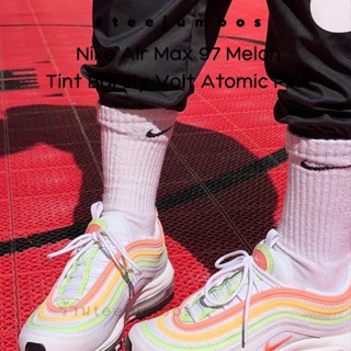 รองเท้า Nike Air Max 97 Melon Tint Barely Volt Atomic Pink 🔥⚠️🌵 สินค้าพร้อมกล่อง