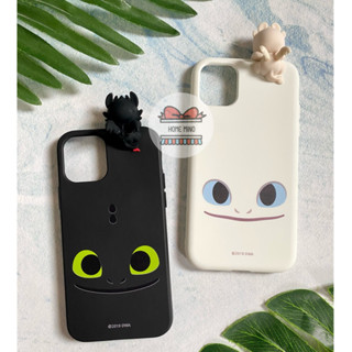 🌈 พร้อมส่ง ❤️ How to Train Your Dragon Case เคสเขี้ยวกุด แบบมีตุ๊กตาเกาะด้านบน ลิขสิทธิ์แท้ (12 Pro/iPhone 11)