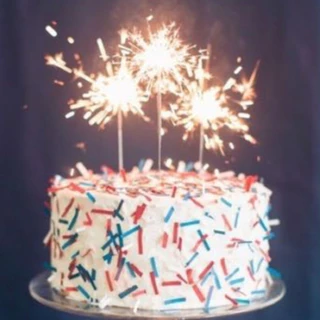 🕯️🎂 เทียนวันเกิด เทียนเปลวไฟ เปลี่ยนสี เป่าไม่ดับ เทียนสปาร์ค Sparkling candles (มีประกายไฟ)⁣ 🌟✨