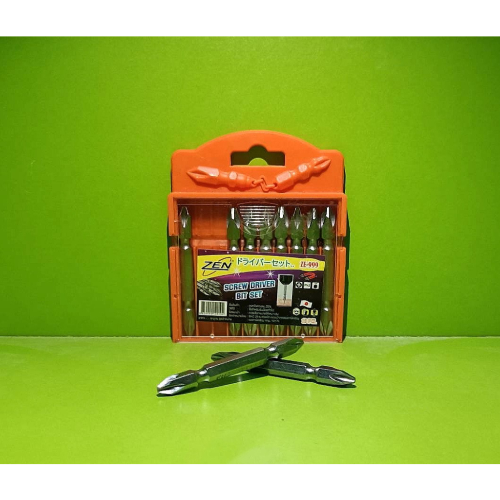 ดอกไขควงลมZEN  สหรับ ขันน๊อต สกรู รุ่น ZE-999 (ยาว 65 มิล) ไต้หวันแท้  ขายยกแผง ส่งด่วน ส่งไว