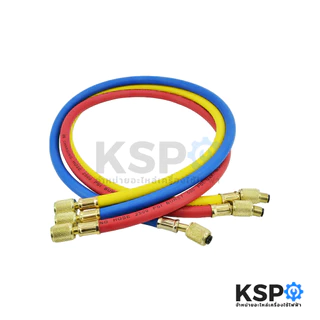 สายชาร์จน้ำยาแอร์ ยาว 36" น้ำยา R12 R22 R502 รุ่น CT-336 ทนแรงดันได้ 500-2500PSI 3 เส้น (แดง,เหลือง,น้ำเงิน) อะไหล่แอร์