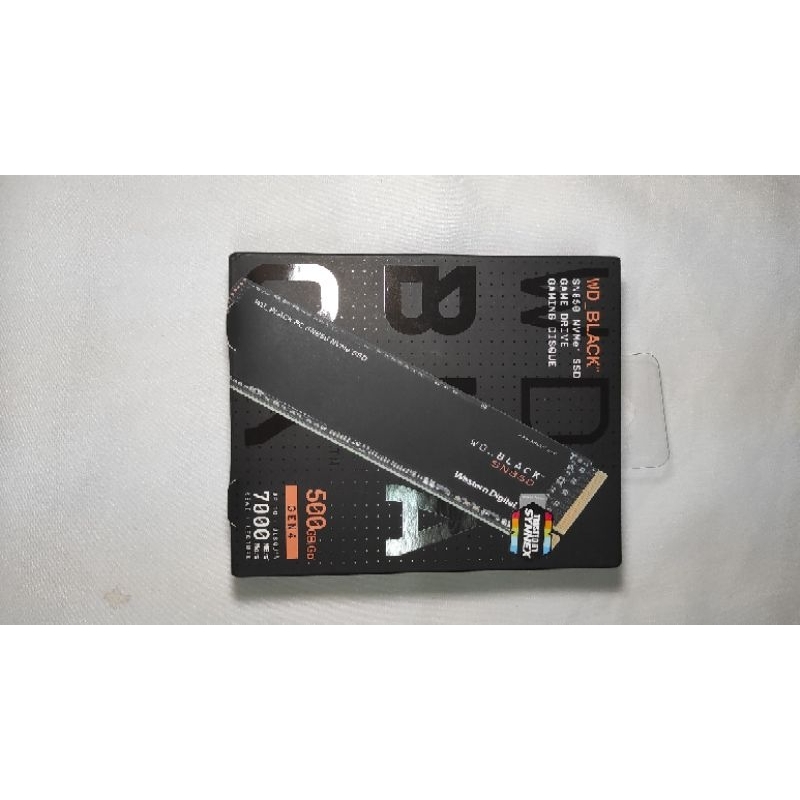 SSD M.2 WD Black SN850 500GB สภาพนอนกล่องจ้า