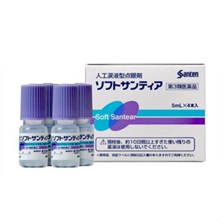 🇯🇵Santen soft santear น้ำตาเทียมไร้สารกันบูด น้ำตาเทียมจากญี่ปุ่น น้ำตาเทียมปราศจากสารกันบูด