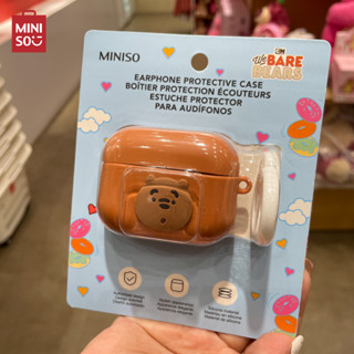 Miniso เคส เคสหูฟัง ปลอกหูฟัง AirPods Pro คอลเลคชัน We Bare Bears