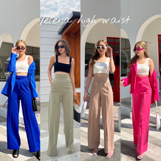 Yelena high-waist pant ป้ายPromthong