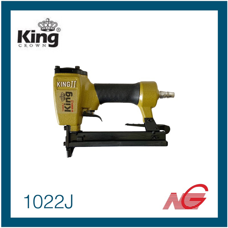 ปืนยิงตะปู KING รุ่น 1022J แม็กขาคู่ ลึกตั้งแต่ 6มม. - 22มม.