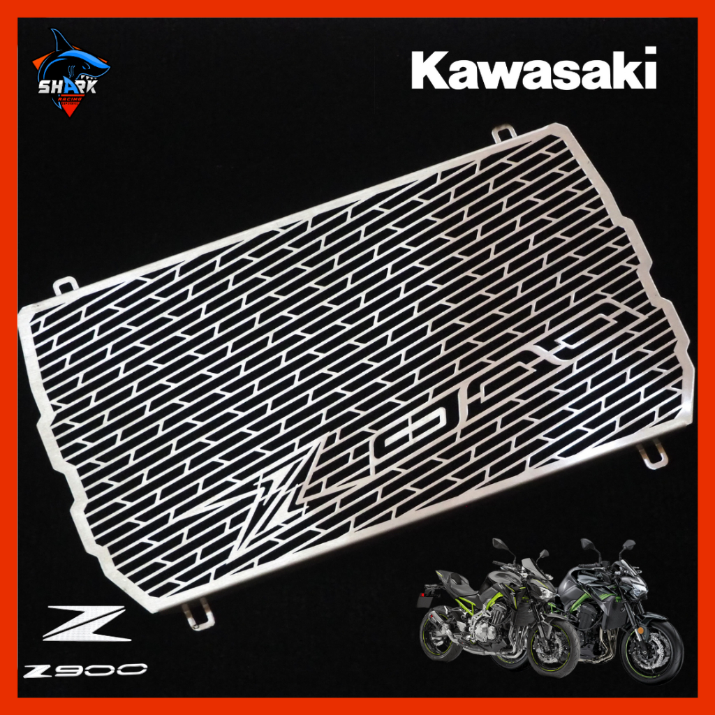 การ์ดหม้อน้ำ MAXTEC สำหรับรุ่น KAWASAKI Z900 แข็งแรง ทนทาน เป็นสแตนเลส ไม่เป็นสนิม ช่วยป้องกันหม้อน้ำ