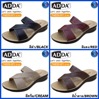 ADDA WOMENs รองเท้าแตะลำลอง แบบสวม รุ่น 74809-W1