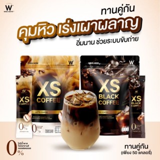 Wink White XS Coffee กาแฟลดน้ำหนัก แคลน้อย น้ำตาล 0% XS COFFEE  ยิ่งดื่มยิ่งผอม‼️ของแท้💯% วิงค์ไวท์ [บรรจุ 10 ซอง/แพ็ค]