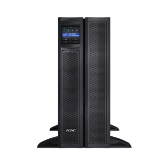 APC Smart-UPS X 2200VA Short Depth Tower/Rack Convertible LCD 200-240V with Network Card SMX2200HVNC เครื่องสำรองไฟฟ้า