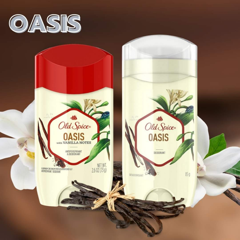 OLD SPICE OASIS โรลออน ระงับกลิ่นกาย ปกป้องนาน 48 ชม. ของแท้ 100% สินค้านำเข้าจาก USA