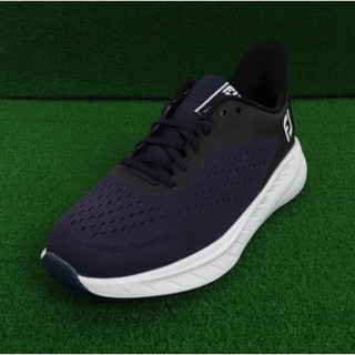 รองเท้ากอล์ฟ FootJoy Flex XP Golf Shoes 2023 Mesh Spikeless Navy Water Repellent Waterproof 56278 extra wide