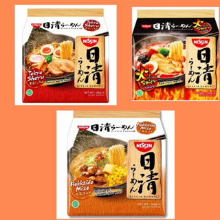 NISSIN Japanese Ramen Instant Noodles 1 แพ็คมี 5 ซอง