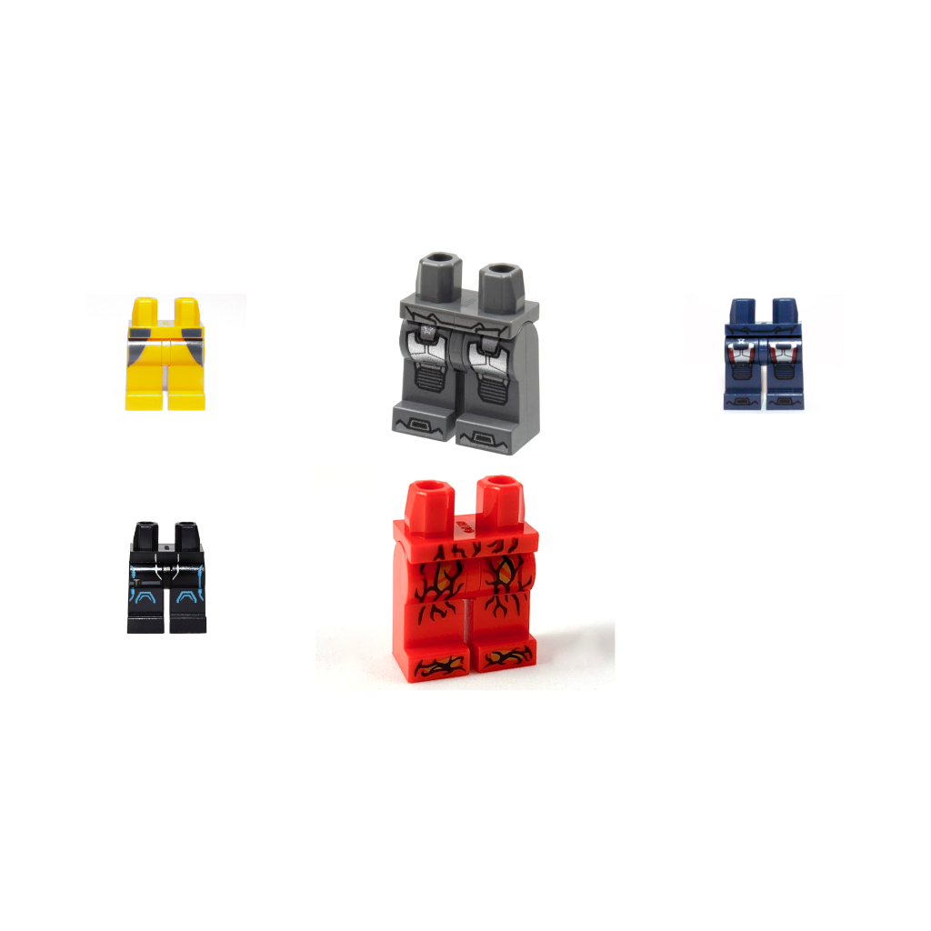 Lego part (ชิ้นส่วนเลโก้) No.970c Hips and Legs - Marvel
