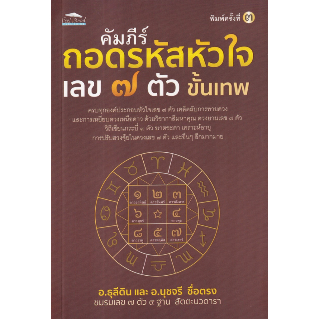 โหราพยากรณ์ สัตตะนวดารา (เลข 7 ตัว พยากรณ์กรรม) ฉบับสมบูรณ์ | คัมภีร์ถอดรหัสหัวใจ เลข 7 ตัว ขั้นเทพ 