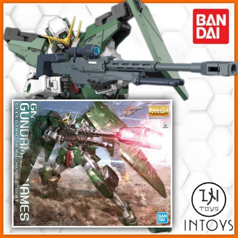 BANDAI -​ (MG)​ 1/100 GN-002 GUNDAM DYNAMES ( Gunpla​ / Gundam Plastic​ Kits ​)​