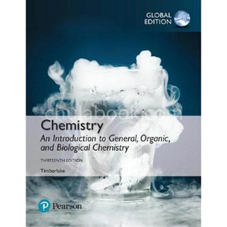 (C221) 9781292228860 CHEMISTRY: AN INTRODUCTION TO GENERAL, ORGANIC, AND BIOLOGICAL CHEMISTRY (GLOBAL EDITION)