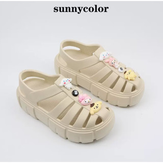 SUNNY COLOR รองเท้าสำหรับผู้หญิง รองเท้ากันลื่น รองเท้าใส่นุ่มเท้าสบายๆ♥