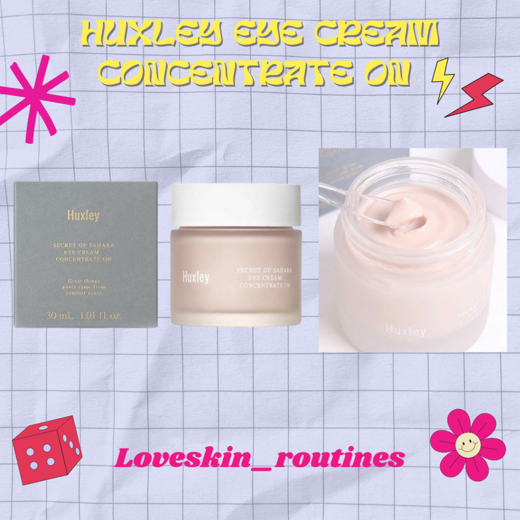 Huxley Eye Cream Concentrate On 30ml