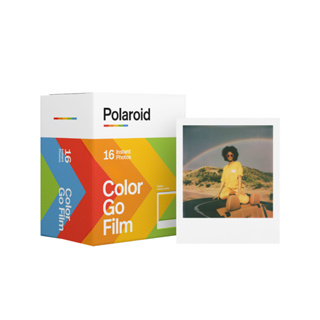 Polaroid ฟิล์มสี Polaroid Go กรอบขาว - Double Pack - (ฟิล์มใกล้หมดอายุและหมดอายุ กรุณาเลือก)