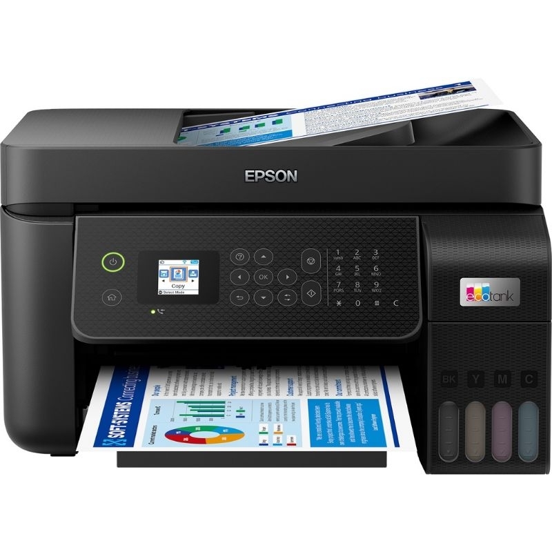 Epson L5290 ปริ้นเตอร์สี มัลติฟังก์ชัน (พิมพ์ ถ่ายเอกสาร สแกน แฟกซ์ WIFI) พร้อมหมึกแท้ 1 ชุด ประกันศูนย์ 2 ปี พร้อมส่ง
