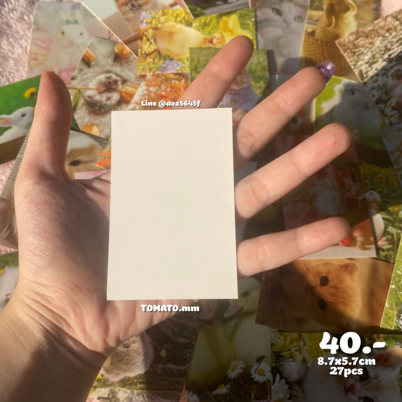 Lomo card กล่อง28ใบ โลโม การ์ดใบเล็ก 5x8 cm กระดาษแข็ง รูปที่ 6