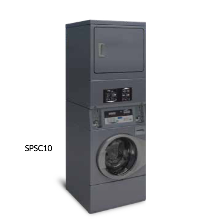 coin เครื่องซักผ้า-อบผ้า2ชั้น ความจุ 10/10กิโลไฟฟ้า,washer-dryer stacker capacity 10/10kg electric heat ,Primus USA.