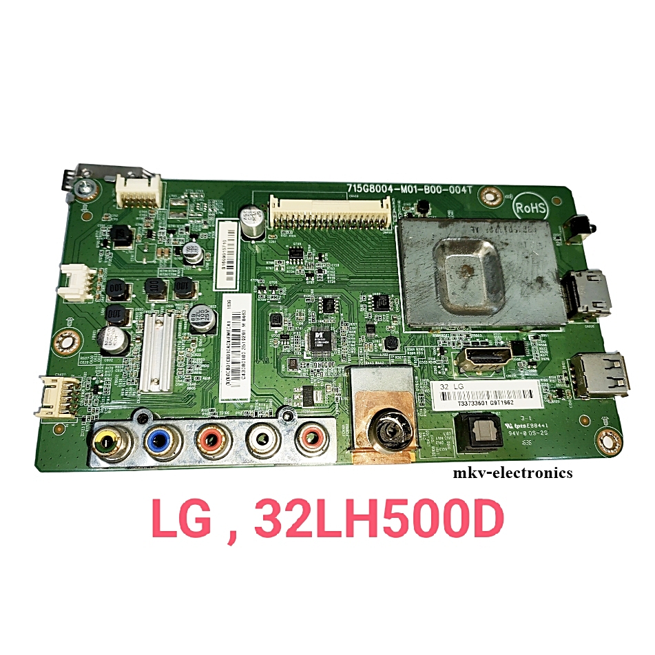 (1บอร์ด) LG รุ่น 32LH500D เมนบอร์ด 715G8004-M01-B00-004T พร้อมแผงรับรีโมท(สินค้ามือสอง) รหัสสินค้า M03248