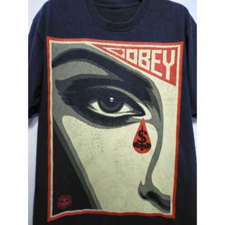 เสื้อยืด มือสอง งานแบรนด์ OBEY อก 40 ยาว 27