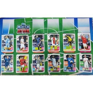 2021/22 MATCH ATTAX EXTRA ชุด ACTION HIGHLIGHT 12 ใบ