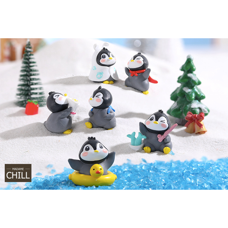 [MC610] ตุ๊กตุ่นจิ๋ว เพนกวิ้น จอมทะเล้น (1 ตัว ราคา 20 บาท)