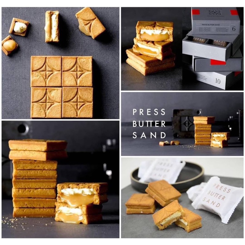‼️ของแท้จากญี่ปุ่น‼️PRESS BUTTER SAND ขนมแบรนด์ใหม่จาก BAKE อร่อยจนต้องซื้อซ้ำ!!!