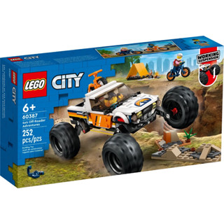 LEGO® City 60387 4x4 Off-Roader Adventures - (เลโก้ใหม่ ของแท้ 💯% กล่องสวย พร้อมส่ง)