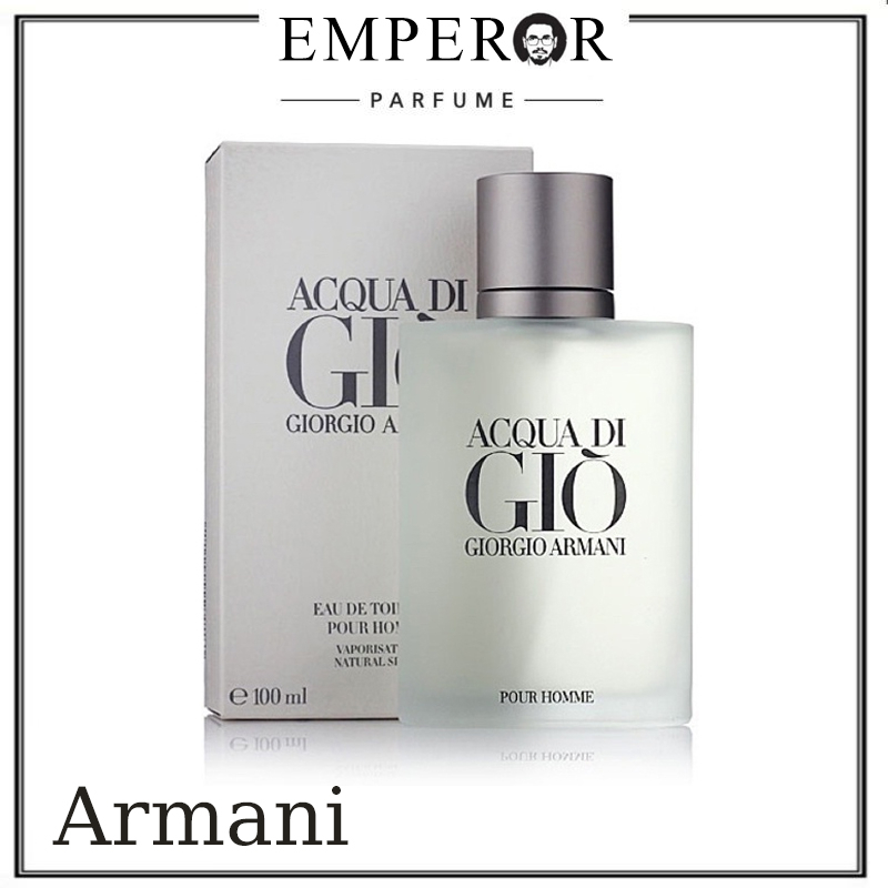 Giorgio Armani Acqua Di Gio Eau De Toilette Perfume 100ML | Shopee Thailand