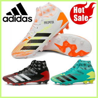 【IN STOCK】2022 Adidas_ predator FG รองเท้าฟุตบอลใหม่ รองเท้าสตั๊ด รองเท้าฟุตบอลที่ราคาถูกที่สุดในนี้ รองเท้าฟุตบอล