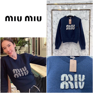 เสื้อสเวตเตอร์แขนยาว MIU MIU KNIT