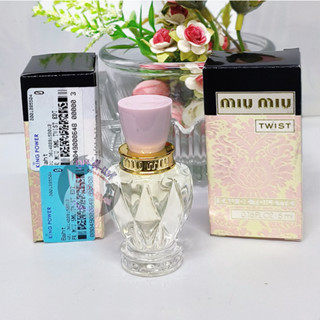 หอมหวานและสดชื่นมีชีวิตชีวา 😘 น้ำหอม Miu Miu Twist Eau de Toilette ขนาดทดลอง 5 ml.ของแท้ 100%