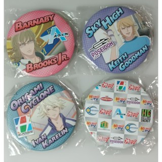 เข็มกลัดอนิเมะ  TIGER &amp; BUNNY (7.5cm.)