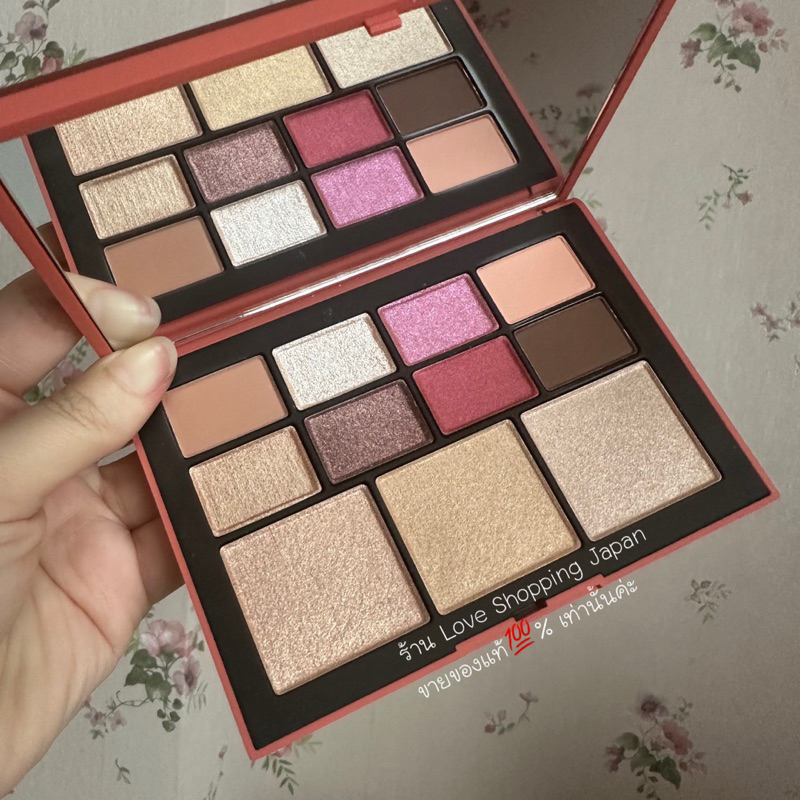 แท้ % Nars eyeshadow พาเลตทาตาสวยๆสีชัดแน่นๆ 8เฉดสี และไฮไลท์ 3เฉดสี เนรมิตได้ทุกลุค ตลับสวยน่ารักลิมิเต็ท ปกติ 2,500