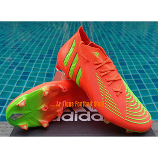 รองเท้าฟุตบอล Adidas Predator Edge.1 FG ข้อสูง (Game Data Pack) ตัวท็อปของแท้ 100%