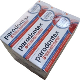 Parodontax สูตร complete protection ขนาด 25 กรัม(แพ็ค12หลอด) Exp.09/2024