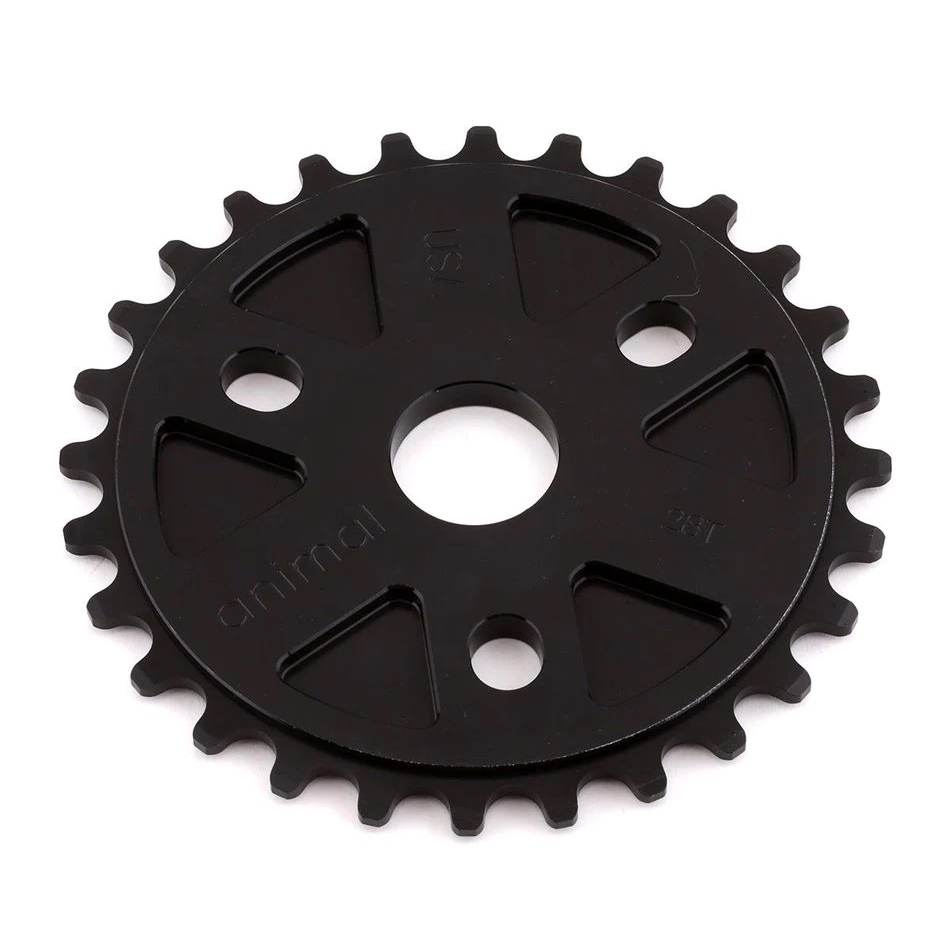 ใบจานจักรยาน BMX Animal OG Sprocket Black ขนาด 25t ฟัน
