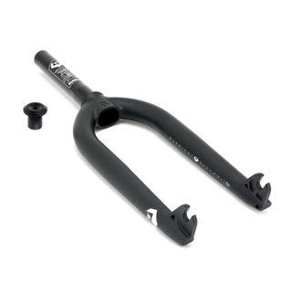 ตะเกียบหน้า BMX Flybikes Volcano Forks Flat Black 23mm Offset