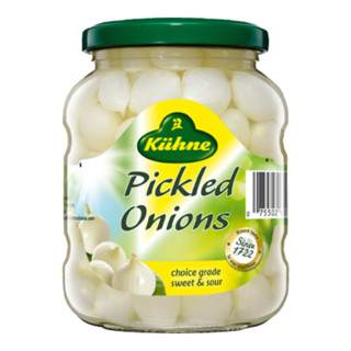 คูห์เน่ หัวหอมดอง 370 มล. - Silverskin Onions 370ml Kuhne brand