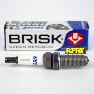 หัวเทียน BRISK X-Line 4 เขี้ยว แกนเงิน NISSAN Almera Cube Juke Pulsar X-Trail Spark Plug (7X41ROM) รองรับทุกน้ำมัน