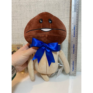 ตุ๊กตาเห็น Nameko สภาพใหม่ ของแท้ ป้ายห้อย