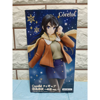 (ของแท้ มือ1) Rascal Does Not Dream of Bunny Girl Senpai Sakurajima Mai  Fuyufuku Ver. Coreful Taito